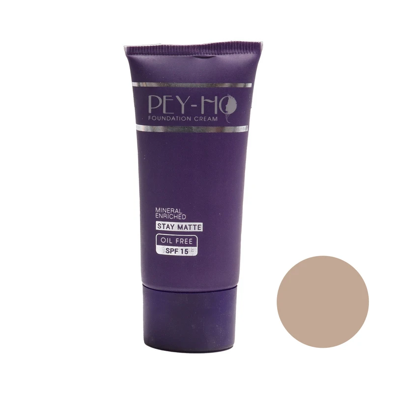 کرم پودر مایع SPF 15 پی هو مدل 01 شماره 11 مناسب برای انواع پوست حجم 30 میلی‌لیتر