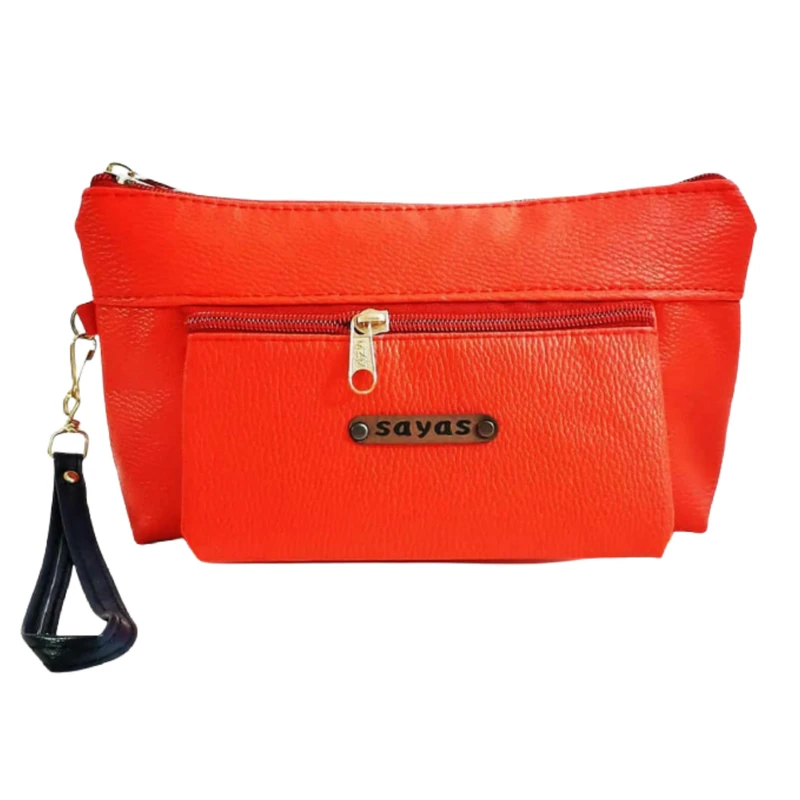 کیف لوازم آرایش زنانه مدل دوجیب