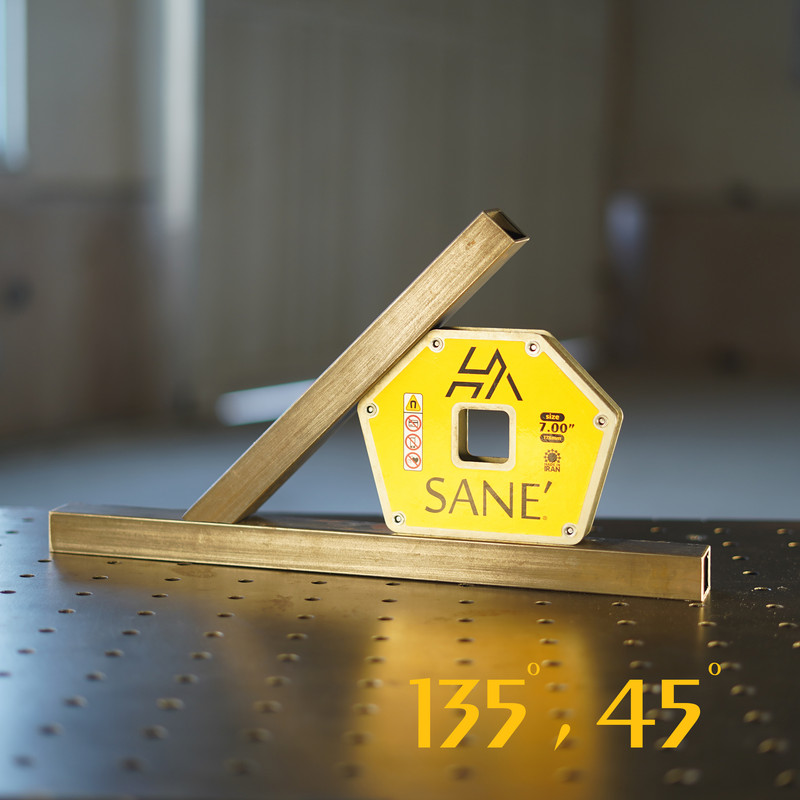 گونیا جوشکاری صانع مدل شش ضلعی کد 7/00