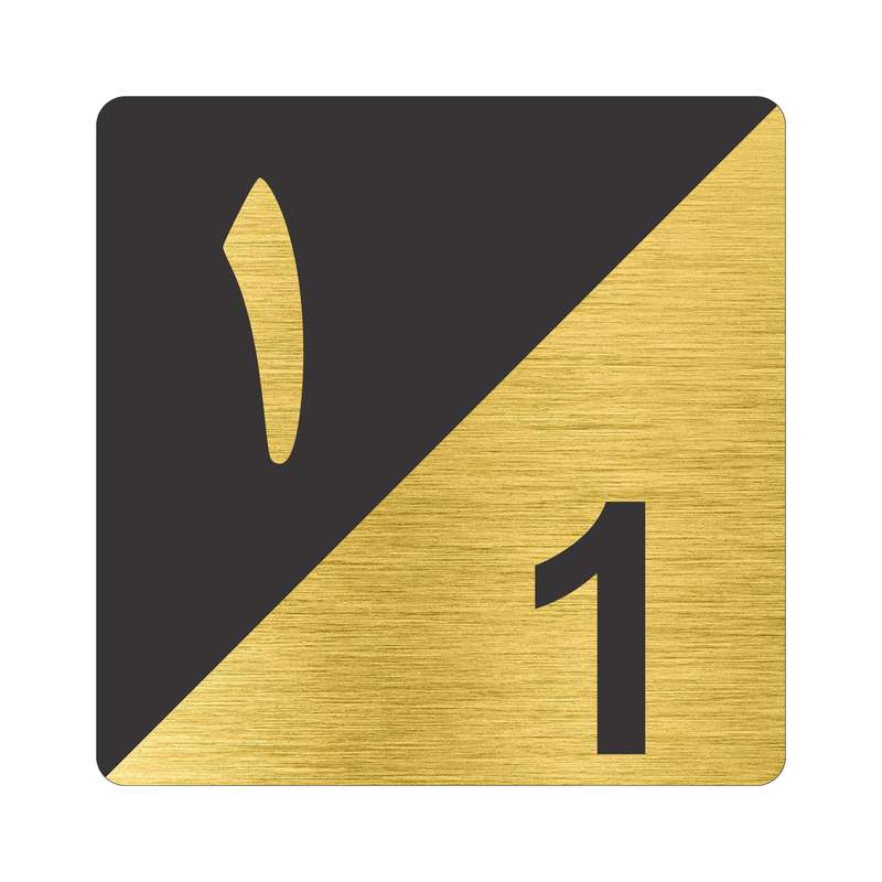 تابلو نشانگر طرح پلاک واحد شماره یک مدل TR-69