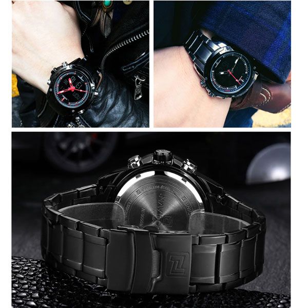 ساعت مچی عقربهای مردانه نیوی فورس مدل NF9050 BBR - - 5