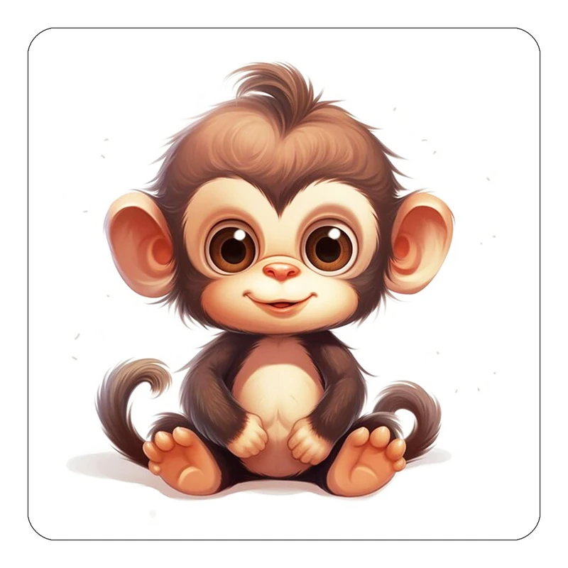 مگنت کاکتی طرح حیوانات کارتونی مدل mp28274