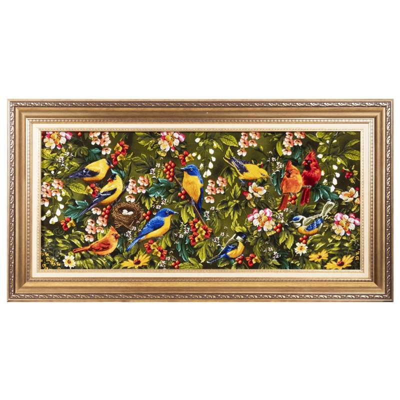 تابلو فرش دستباف سی پرشیا مدل پرندگان کد 903565 تابلو فرش دستباف سی پرشیا مدل پرندگان کد 903565