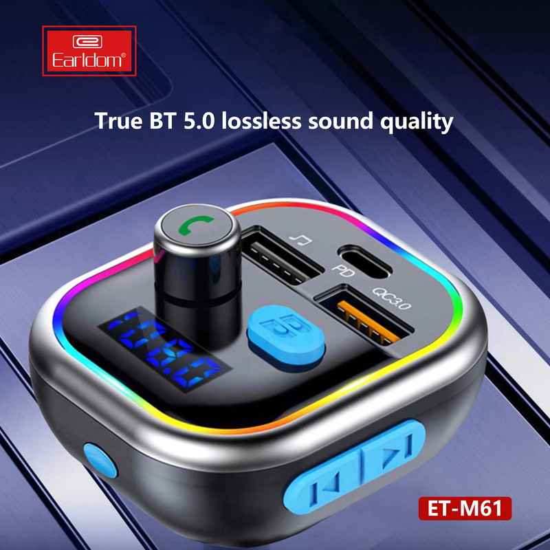 پخش‌کننده اف ام و شارژر فندکی خودرو ارلدام مدل M61