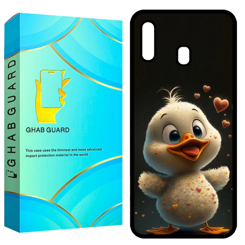 کاور قاب گارد طرح جوجه اردک مدل GCHPA20 مناسب برای گوشی موبایل سامسونگ Galaxy A30 / A20 / M10s
