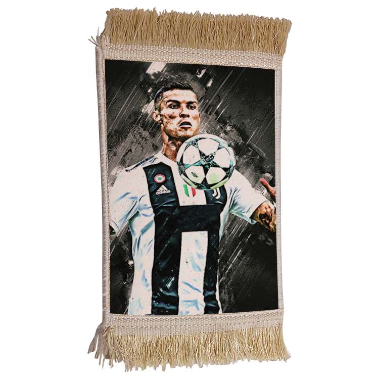 فرش ماشینی دیوارکوب مدل رونالدو کد 597