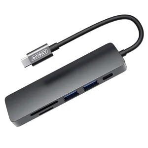 هاب 6 پورت USB-C ایراسکای مدل HC-13c