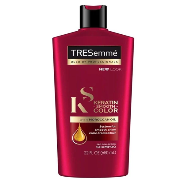 شامپو تقویت کننده و ترمیم کننده مو ترزمی مدل Smooth حجم 650 میلی لیتر