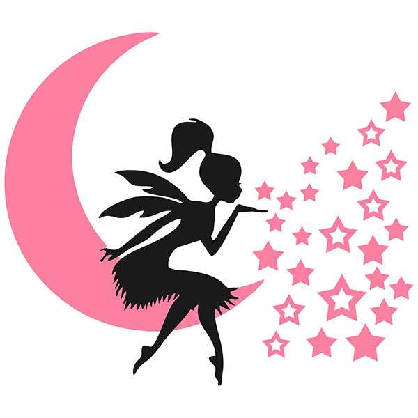 استیکر دیواری کودک راتیانا مدل angel 01