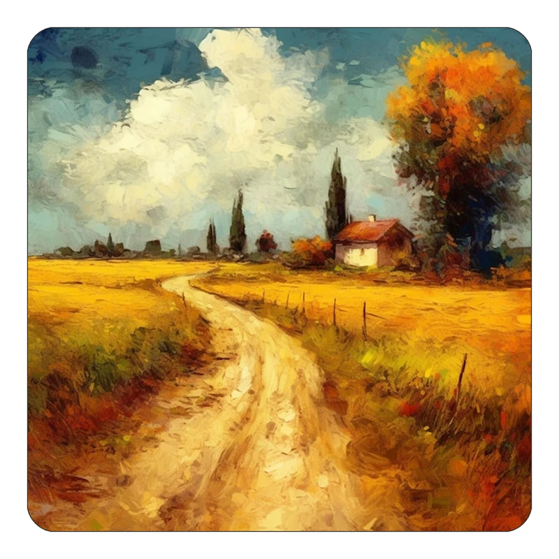 مگنت کاکتی طرح نقاشی رنگ روغن مدل mp71246