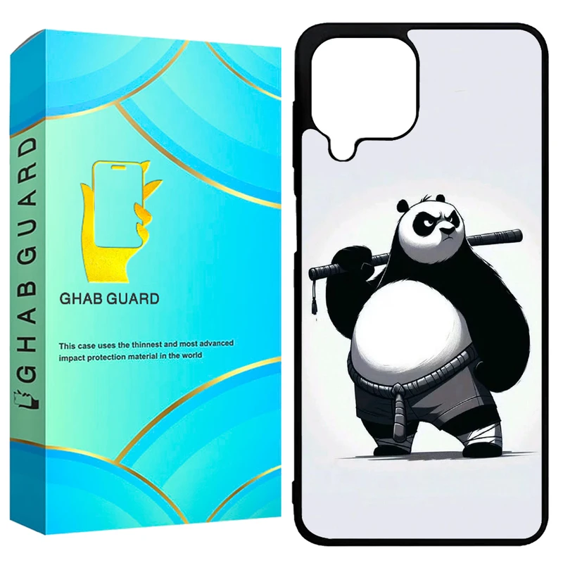 کاور قاب گارد طرح پاندا کنگ فو کار مدل GCHPA224 مناسب برای گوشی موبایل سامسونگ Galaxy A22 4G / M22 4G / M32 4G