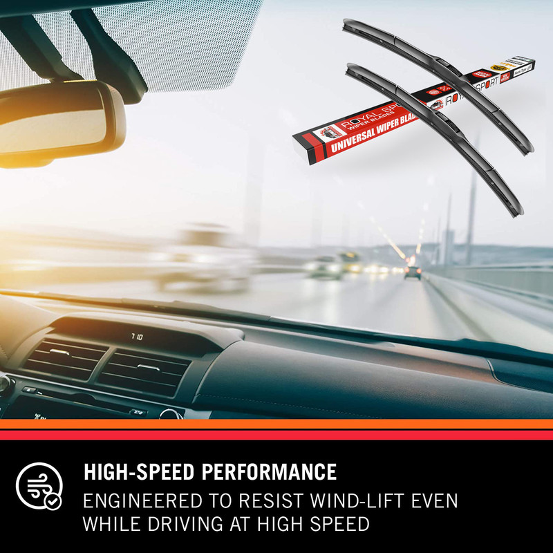 تیغه برف پاک‌کن رویال اسپرت مدل HYBRID PLUS مناسب برای دنا پلاس بسته 2 عددی