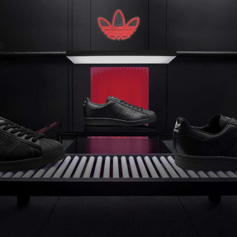 چراغ دیواری نئون دیزاین طرح Adidas-Logo_RD