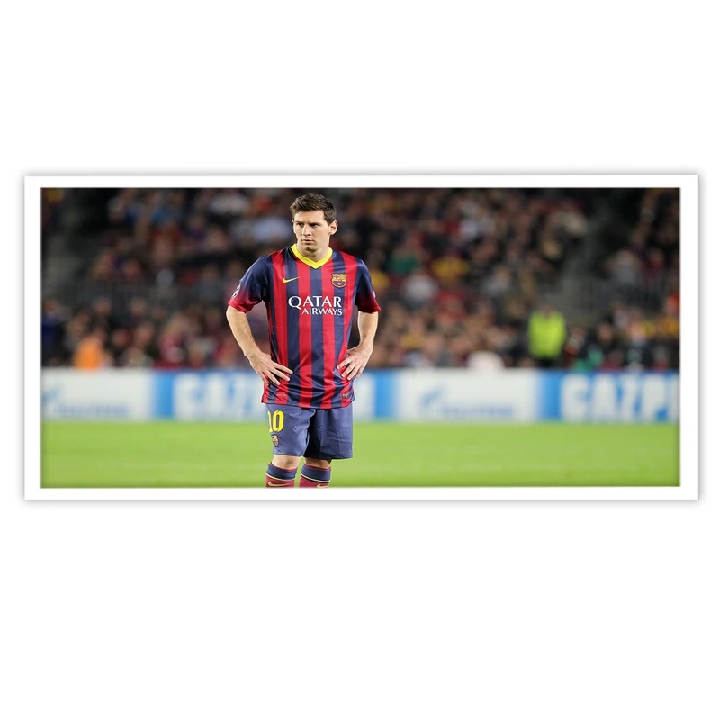 تابلو بکلیت طرح فوتبال لیونل مسی تیم بارسلونا مدل W-10692