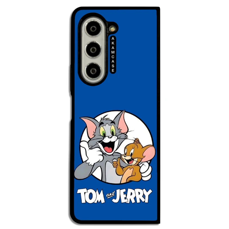 کاور آکام مدل AMC-WSGZFOLD5-TOM & JERRY4 مناسب برای گوشی موبایل سامسونگ Galaxy Z Fold 5