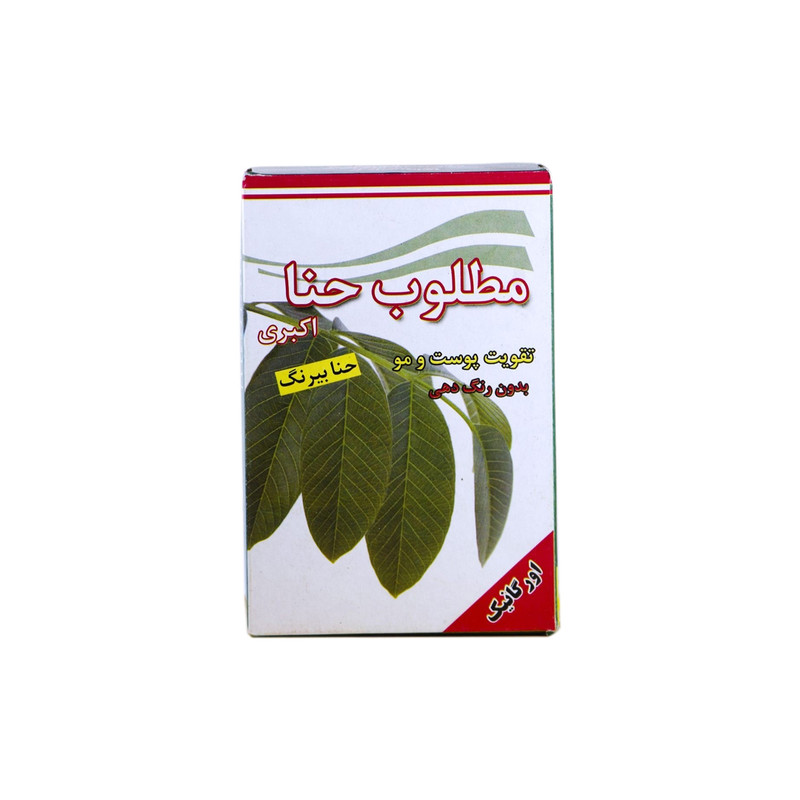 تقویت کننده مو مطلوب حنا اکبری مدل W01  وزن 100 گرم