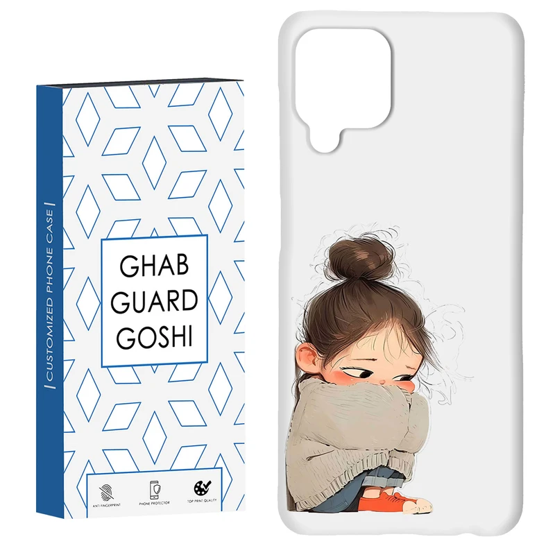 کاور قاب گارد گوشی طرح دختر ملوس کد Dimo-966 مناسب برای گوشی موبایل سامسونگ Galaxy A22 4G / Galaxy M32 4G