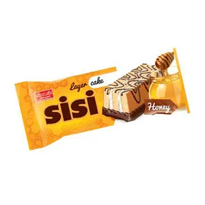 کیک وانیلی شیرعسل- 40 گرم بسته 36 عددی