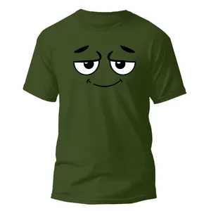 تی شرت آستین کوتاه زنانه مدل شکلک ایموجی کد 110