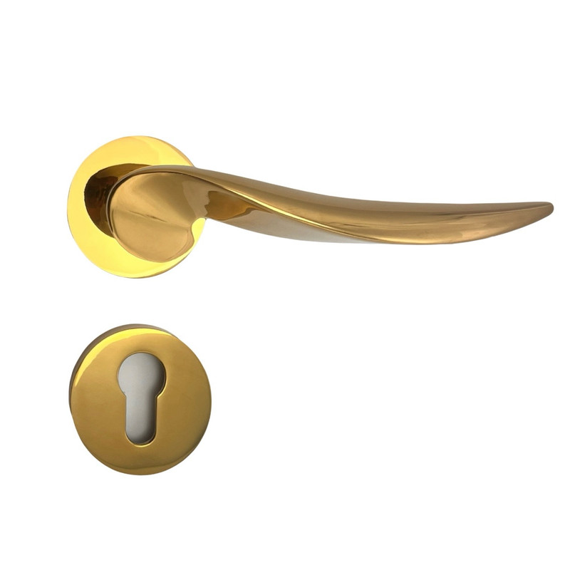 دستگیره در مدل رزت سویچی R36L_pvd بسته دو عددی