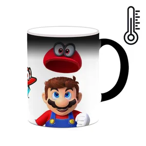 ماگ حرارتی کاکتی مدل بازی سوپر ماریو Super Mario Odyssey کد mgh30607