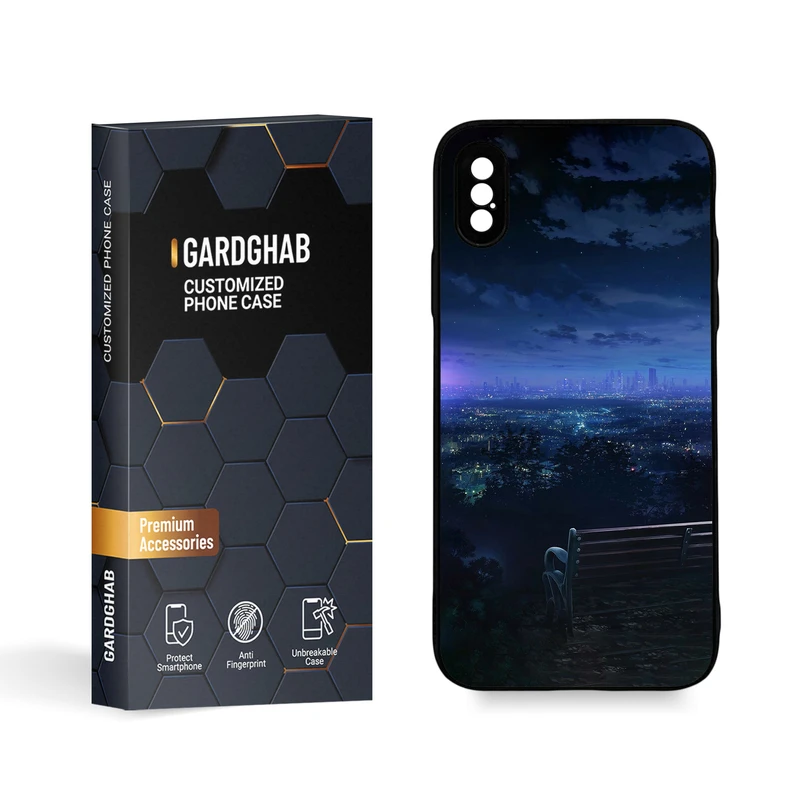 کاور گارد قاب مدل پسرانه مناسب برای گوشی موبایل اپل  iPhone X / XS