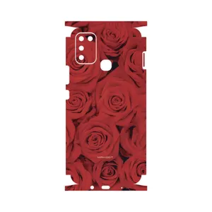 MAHOOT Red-Flower-FullSkin Cover Sticker for Infinix Hot 11 Play