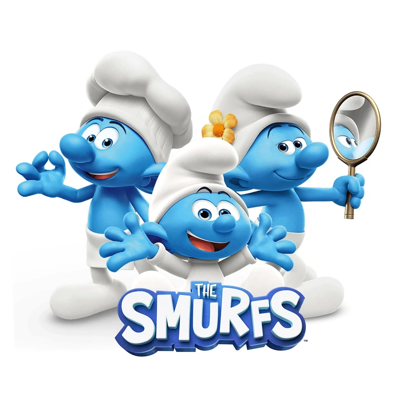 استند تولد مدل رومیزی طرح اسمورف ها کد 556