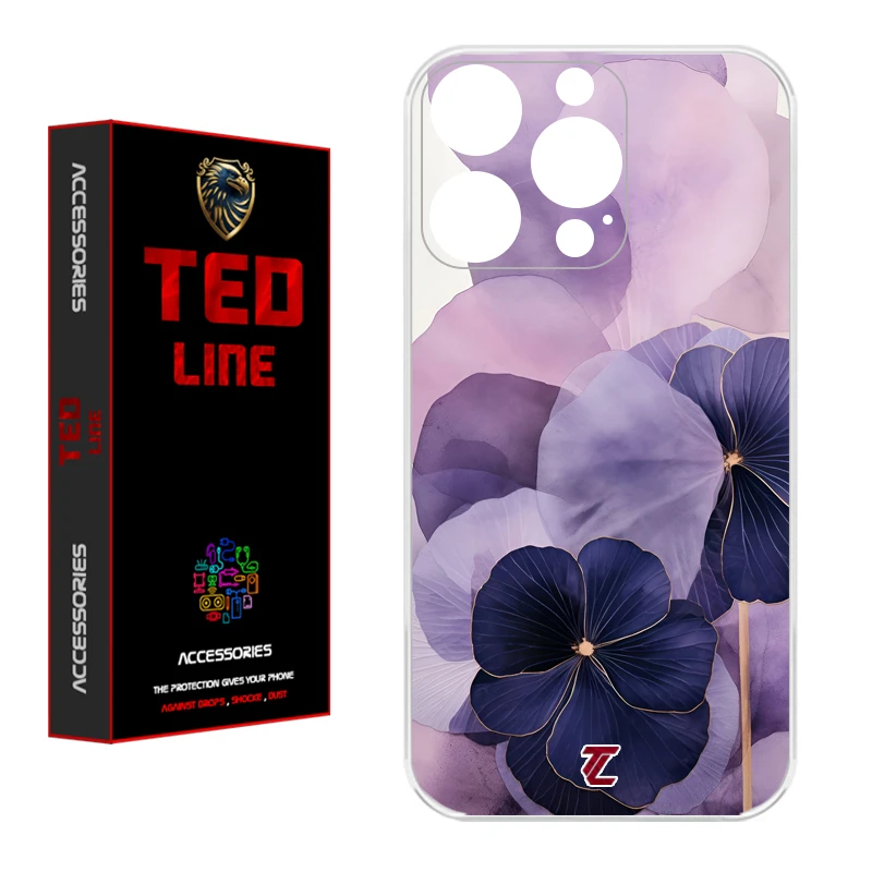 کاور تدلاین طرح گل کد 1159 مناسب برای گوشی موبایل اپل Iphone 16 Pro Max
