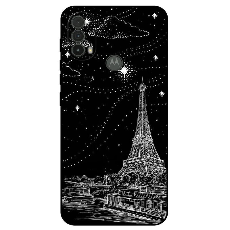 کاور مگافون طرح ایفل مدل 8107 مناسب برای گوشی موبایل موتورولا Moto E40