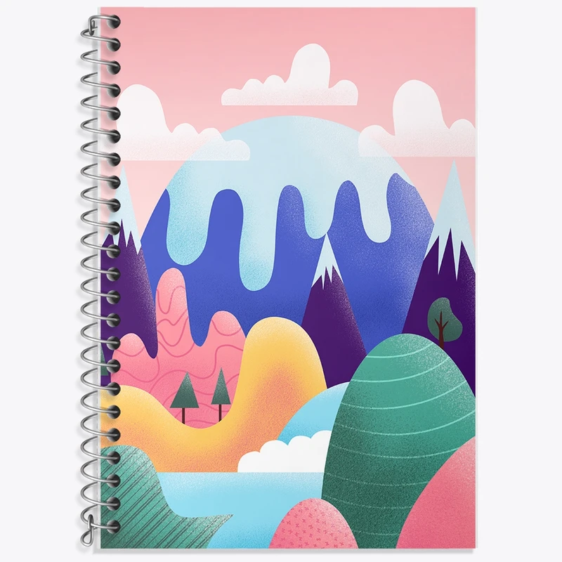 دفتر لغت 50 برگ خندالو طرح فانتزی کد F1741