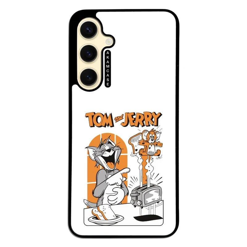 کاور آکام مدل AMC-WSGS24FE-TOM & JERRY9 مناسب برای گوشی موبایل سامسونگ Galaxy S24 FE