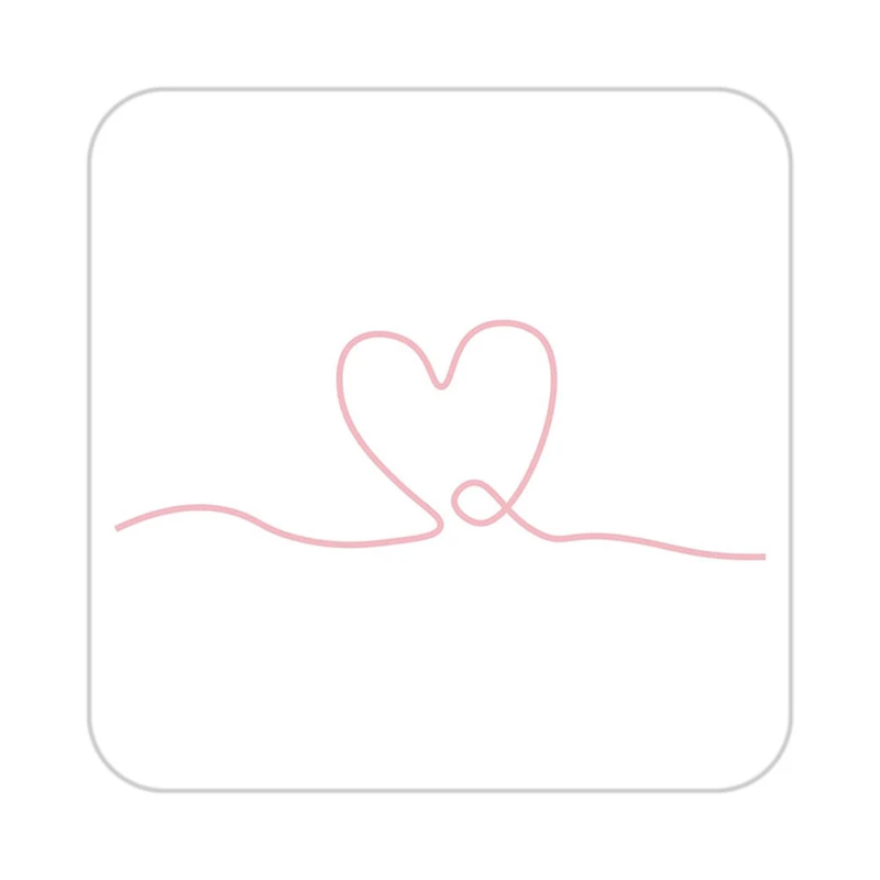 زیر لیوانی کاکتی طرح عاشقانه مدل mp39614