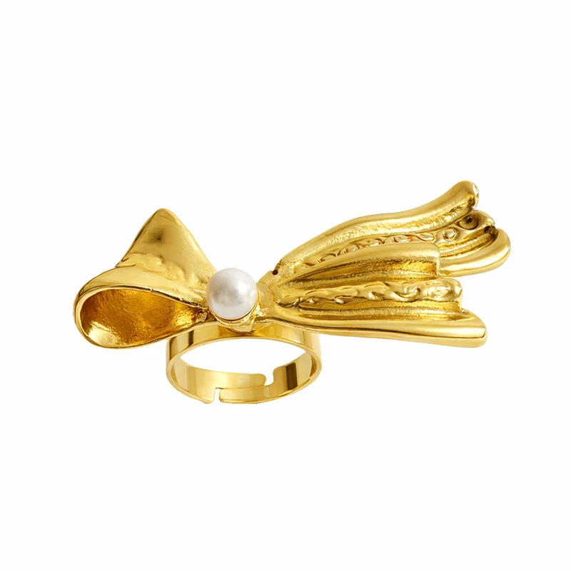 انگشتر زنانه مدل پاپیون کد TR32