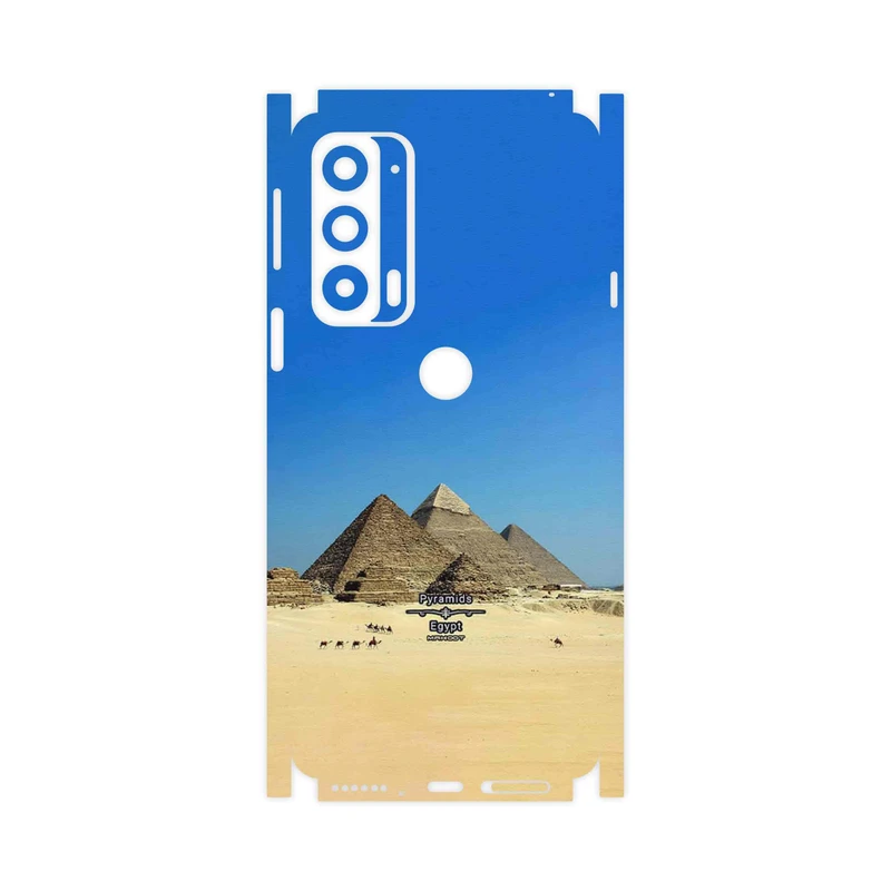 برچسب پوششی ماهوت مدل Pyramids of Egypt-FullSkin مناسب برای گوشی موبایل موتورولا Edge 20