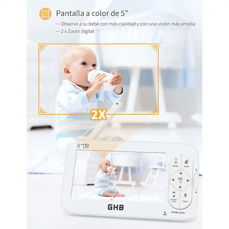 دوربین اتاق کودک مدل چرخشی