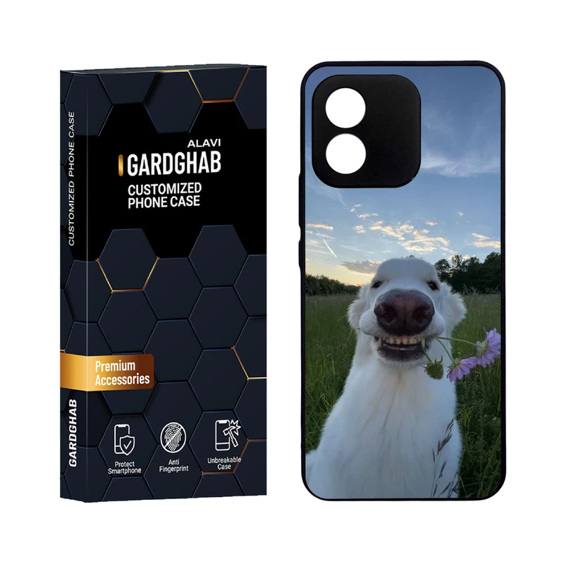 کاور گارد قاب علوی مدل دورژله ای حیوانات مناسب برای گوشی موبایل انر X5 4G 