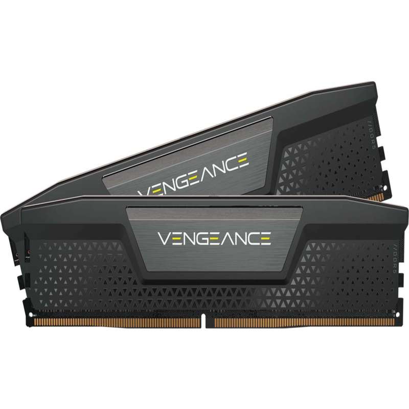 رم دسکتاپ DDR5 دو کاناله 4800 مگاهرتز کورسیر مدل VENGEANCE ظرفیت 32 گیگابایت رم دسکتاپ DDR5 دو کاناله 4800 مگاهرتز کورسیر مدل VENGEANCE ظرفیت 32 گیگابایت