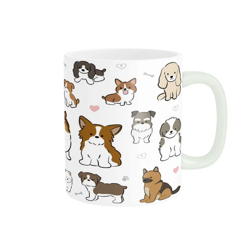 ماگ پاد آفرین مدل سگ ها کد DKC260