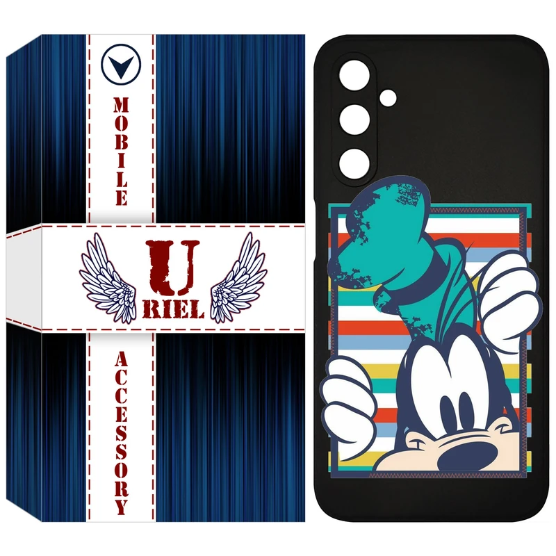 کاور یوریل مدل KSH کد 2 طرح سگ مناسب برای گوشی موبایل سامسونگ Galaxy A24