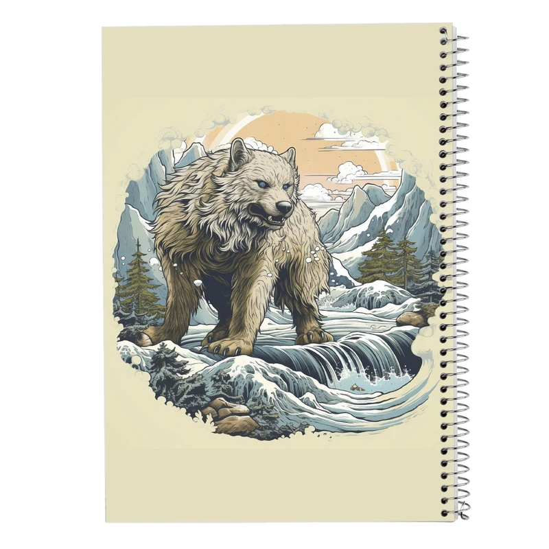 دفتر مشق 100 برگ مدوپد مدل Vindland Saga کد DF3226