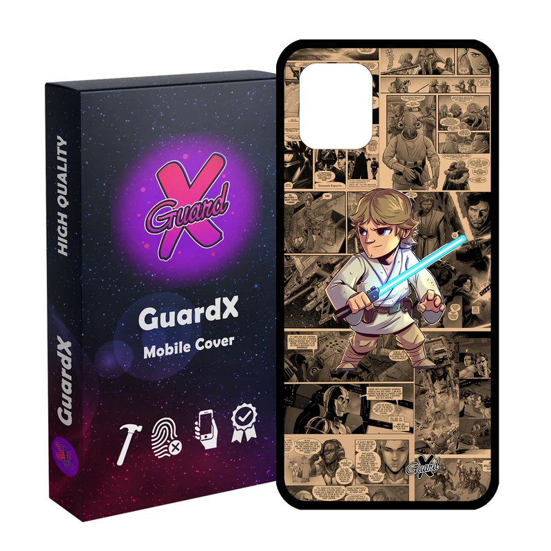 کاور گارد ایکس طرح جنگ ستارگان مدل Glass10525 مناسب برای گوشی موبایل سامسونگ Galaxy Note 10 Lite / A81
