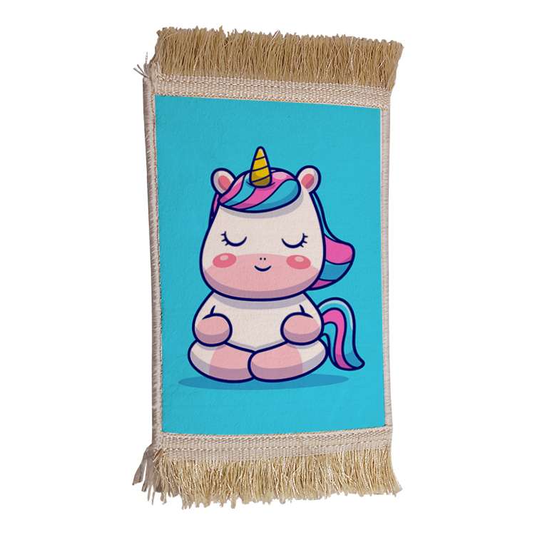 فرش ماشینی دیوارکوب مدل یونیکورن کد 3