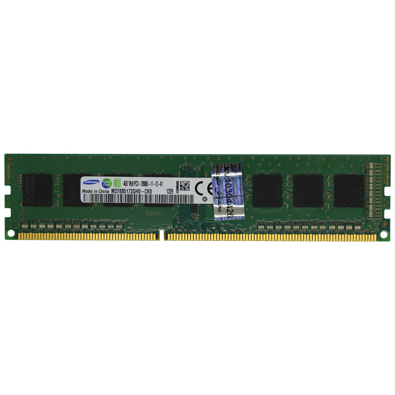 رم دسکتاپ DDR3 تک کاناله 1600 مگاهرتز CL11 سامسونگ مدل M378 ظرفیت 4 گیگابایت