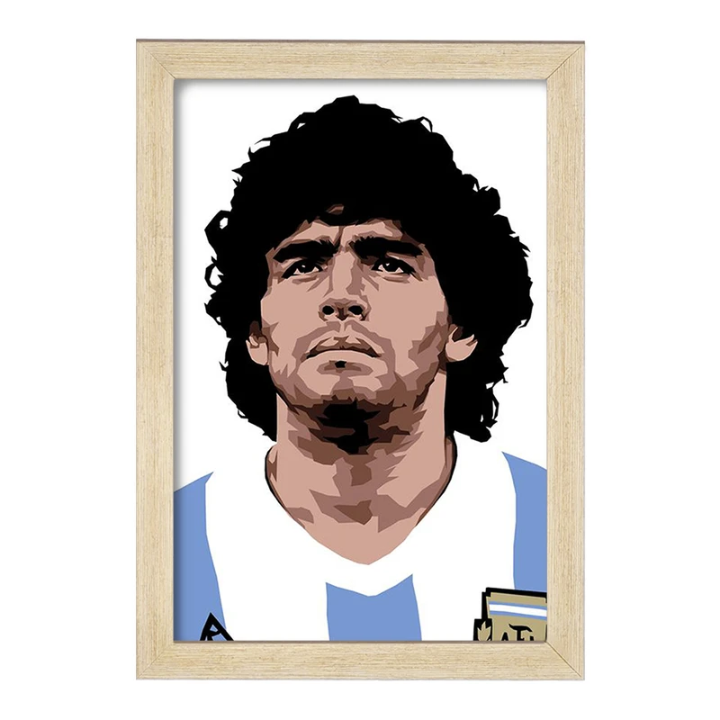 تابلو خندالو مدل مارادونا  کد 2123