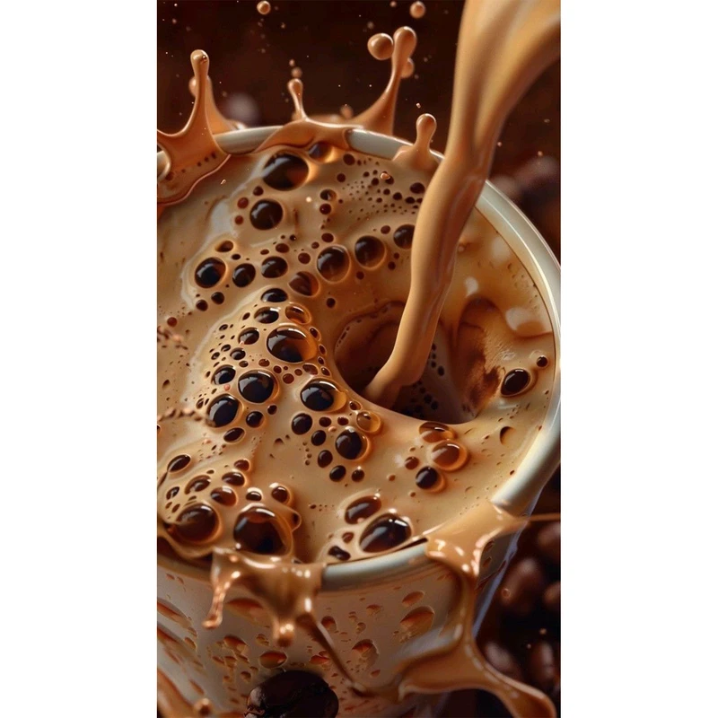 پوستر مدل فنجان قهوه