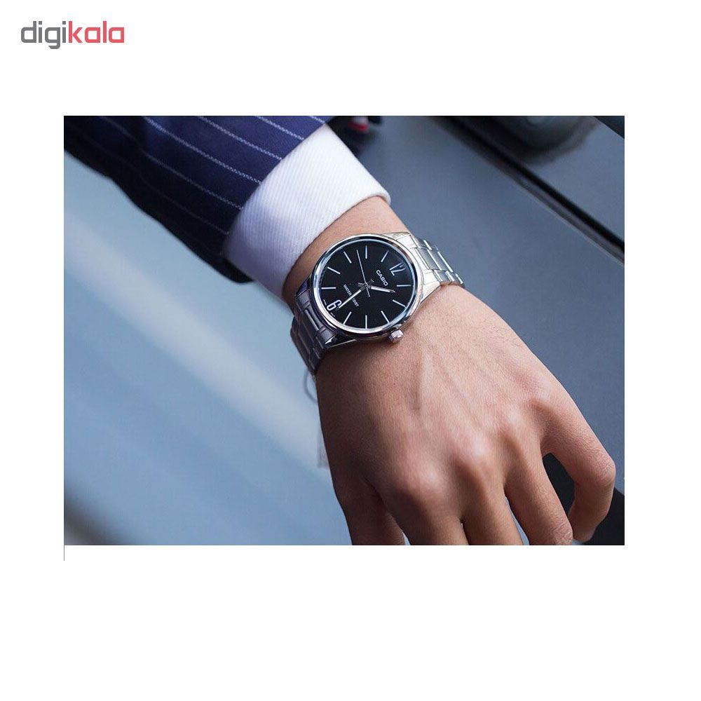 ساعت مچی عقربه ای مردانه کاسیو مدل MTP-V005D-1BUDF -  - 5