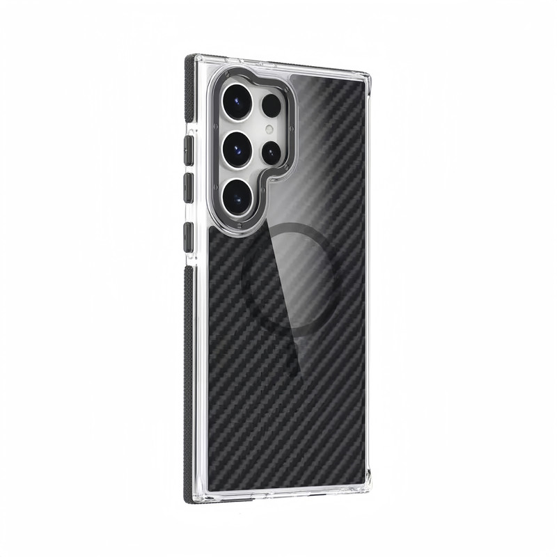 کاور مدل CarbonMag مناسب برای گوشی موبایل سامسونگ Galaxy S25 Ultra