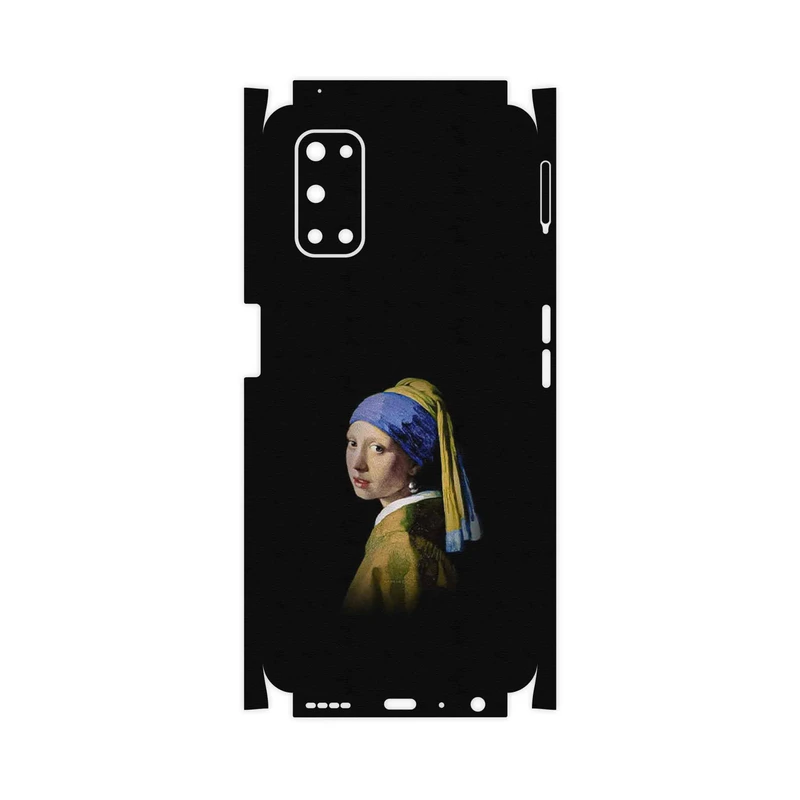 برچسب پوششی ماهوت مدل Girl with a Pearl Earring of Vermeer-FullSkin مناسب برای گوشی موبایل ریلمی 7 5G