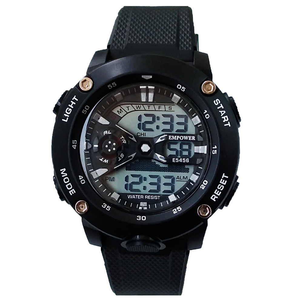 ساعت مچی دیجیتال امپاور مدل ضدآب چراغدار کد 320